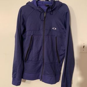 Oakley zip up hoodie